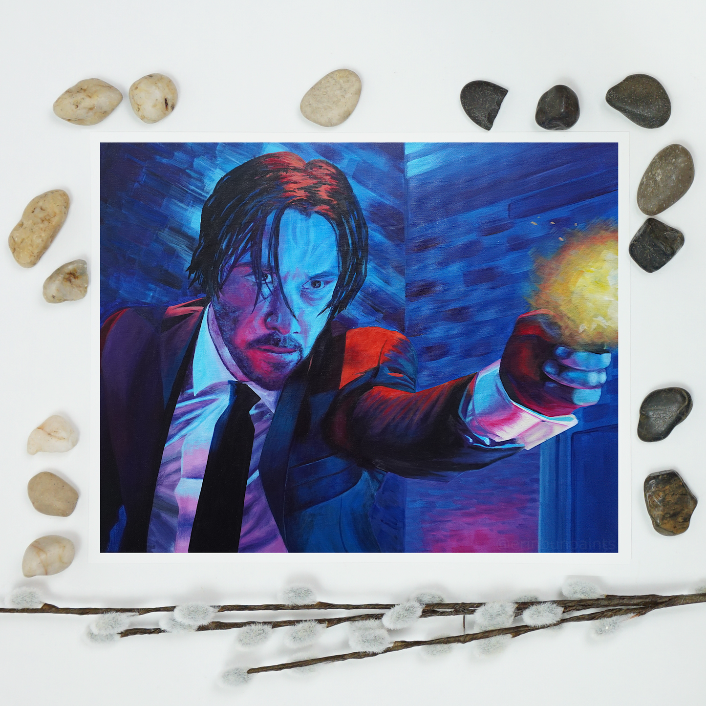 Baba Yaga Art Print