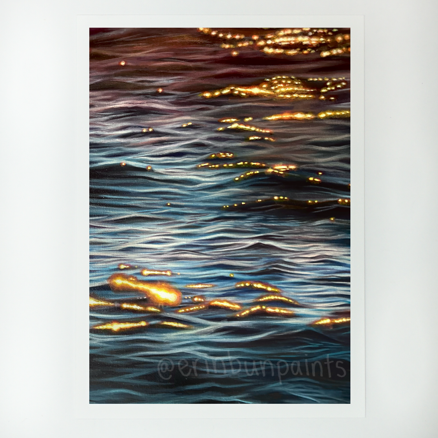 Water Sparkle Art Print