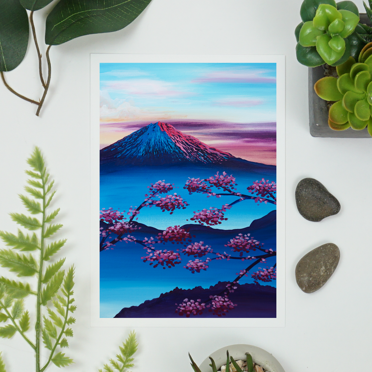 Purple Serenity Art Print