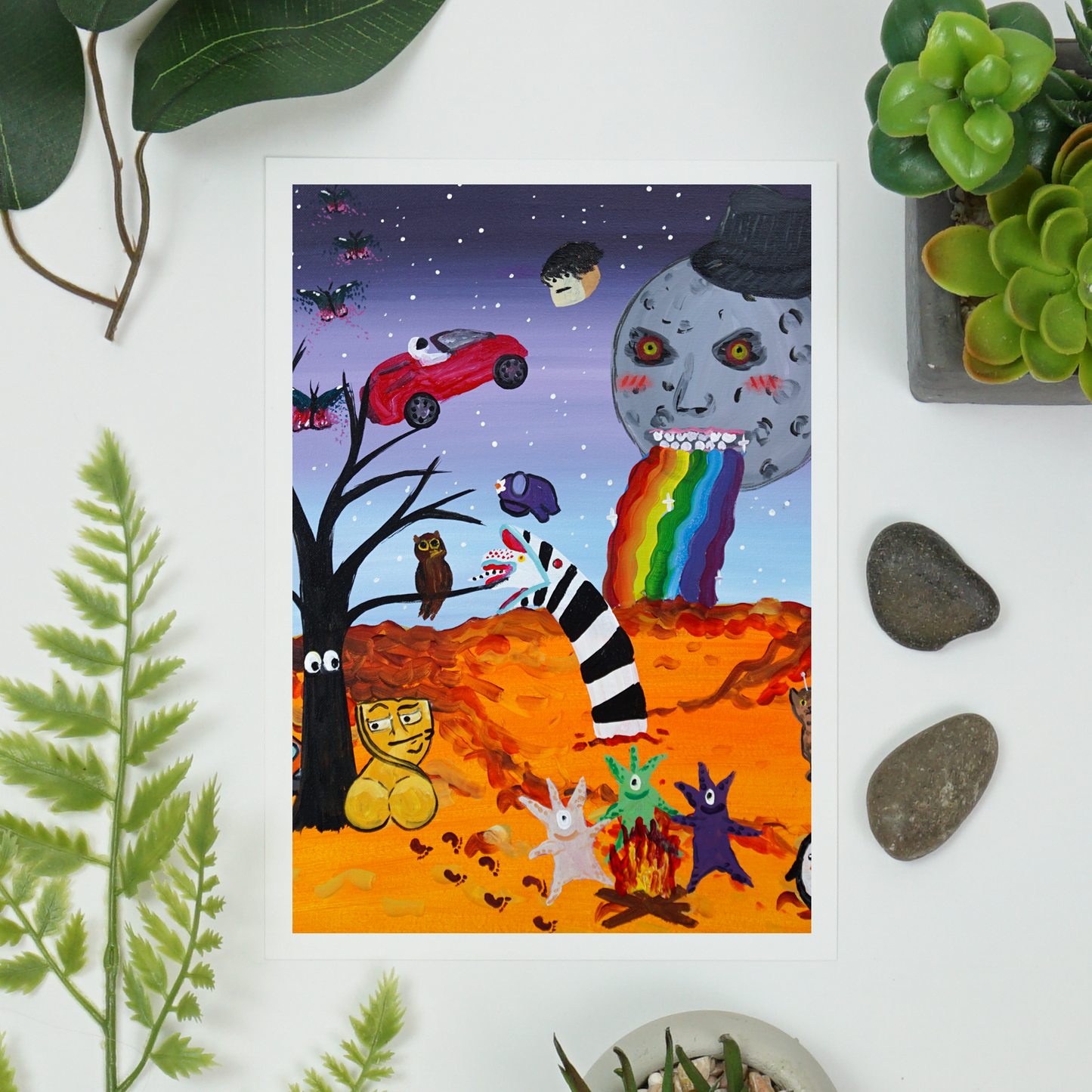 Chat Controls Painting 2020 Art Print