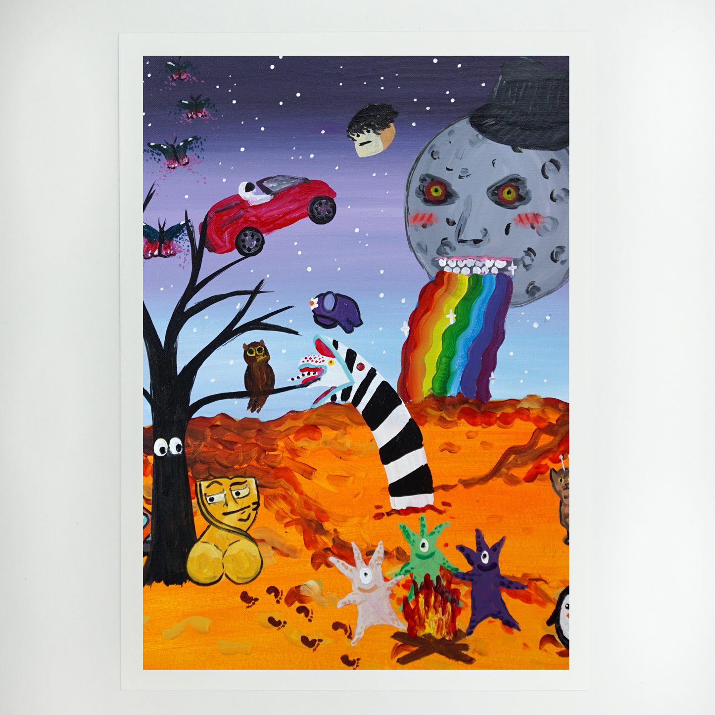 Chat Controls Painting 2020 Art Print