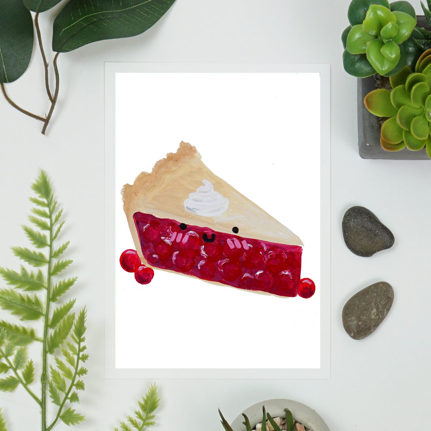 Uwu Pie Art Print
