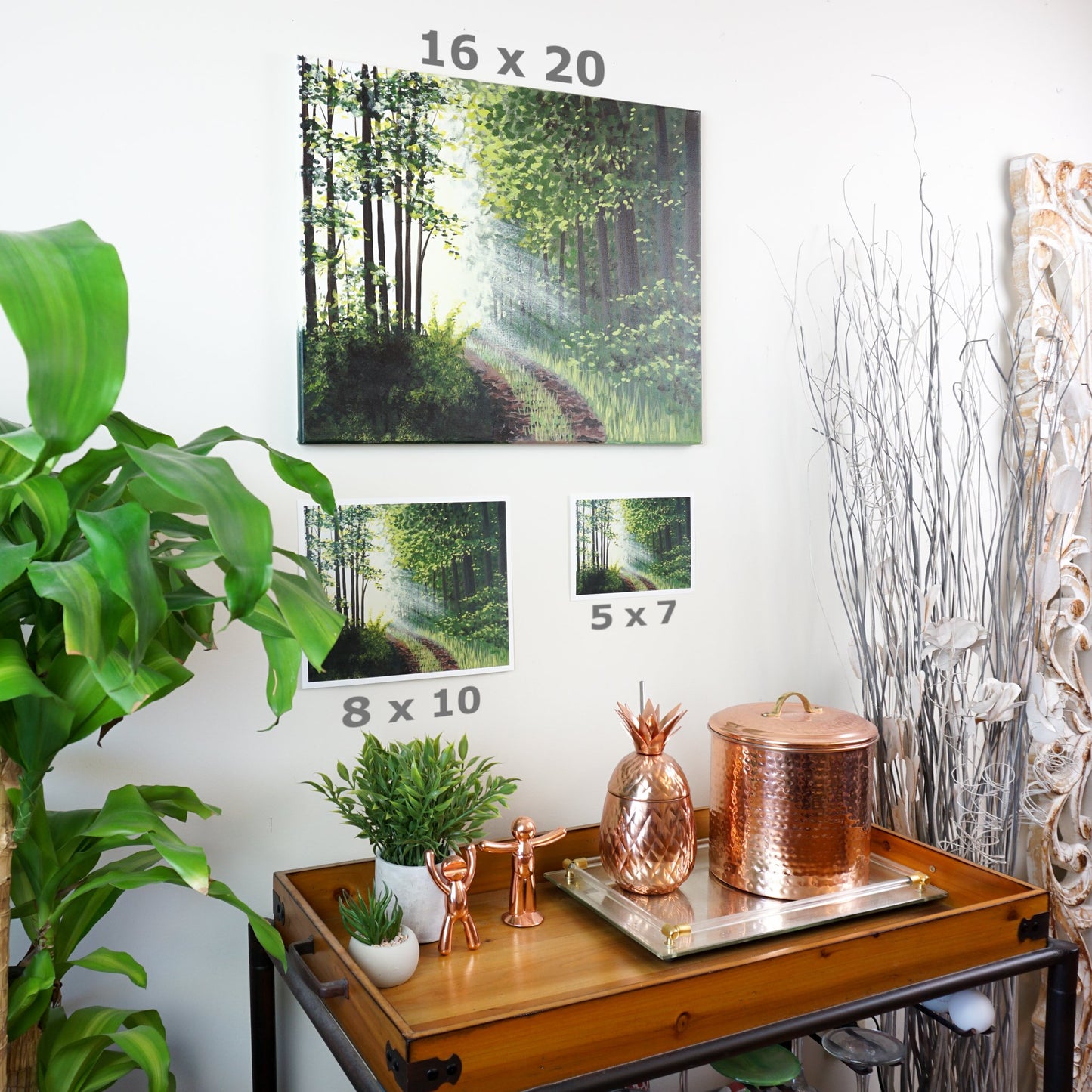 Forest Light Art Print