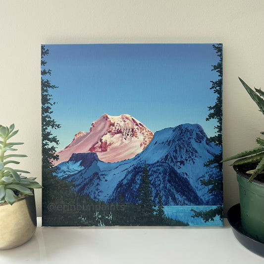 Mountain's Contrast | Original Painting