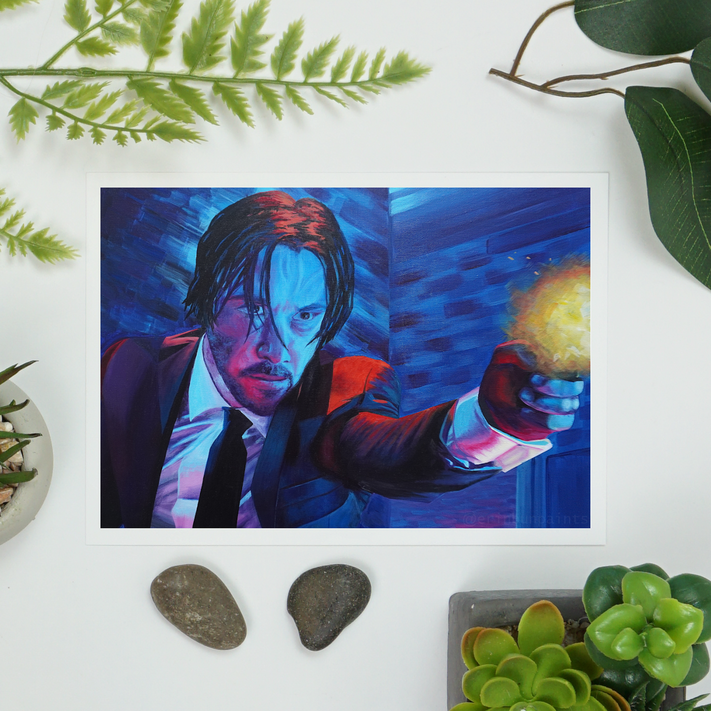 Baba Yaga Art Print