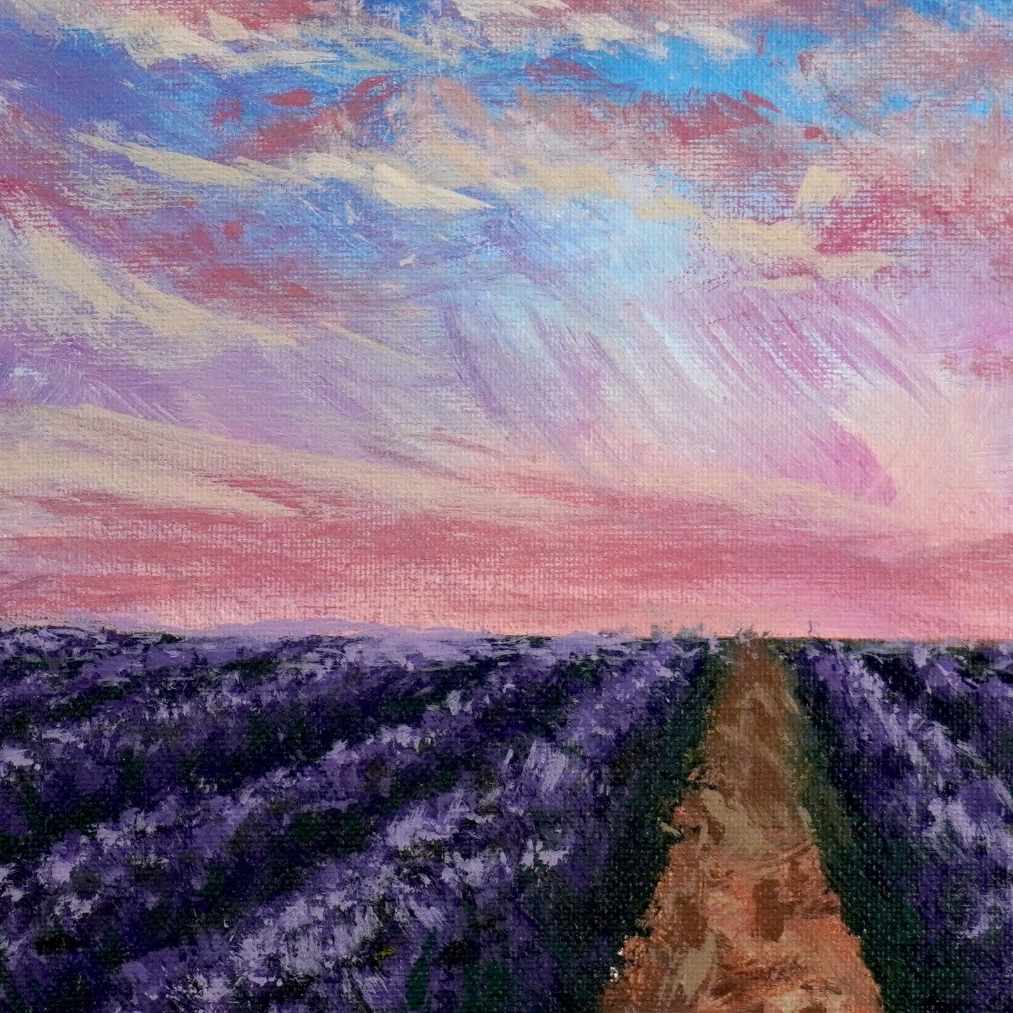 Lavender Horizon | Original Painting