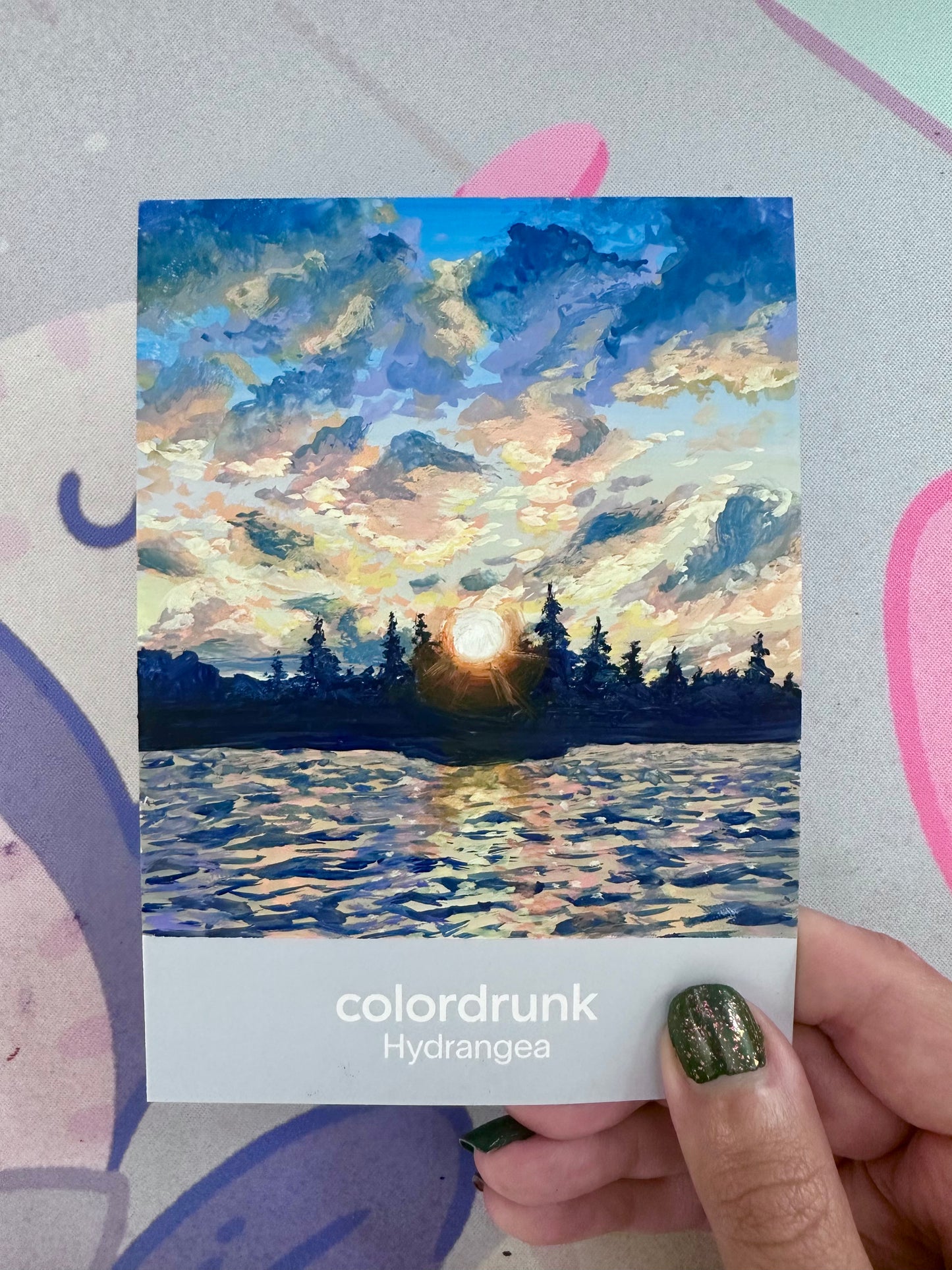 Coloured Card in Gouache (choose one!)