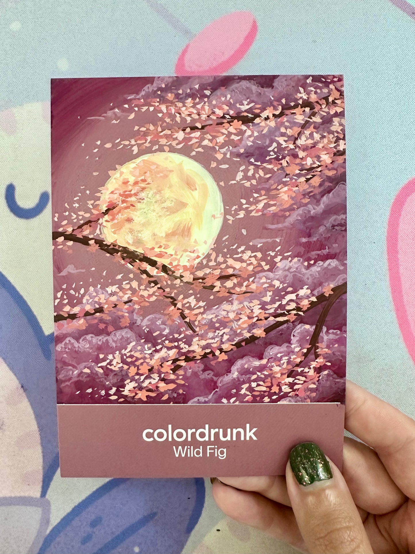 Coloured Card in Gouache (choose one!)