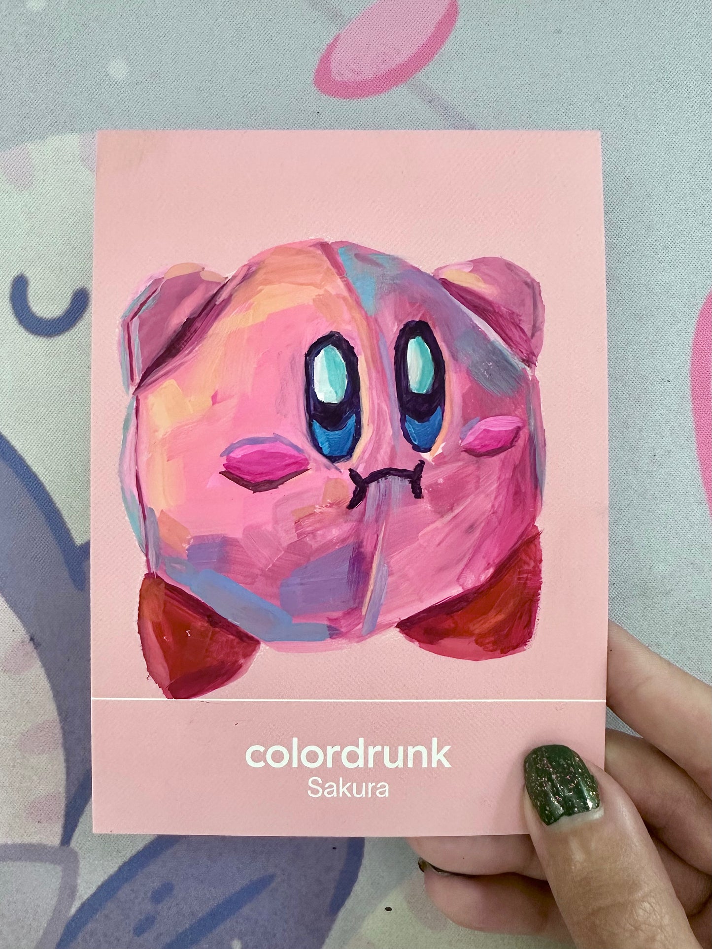 Coloured Card in Gouache (choose one!)