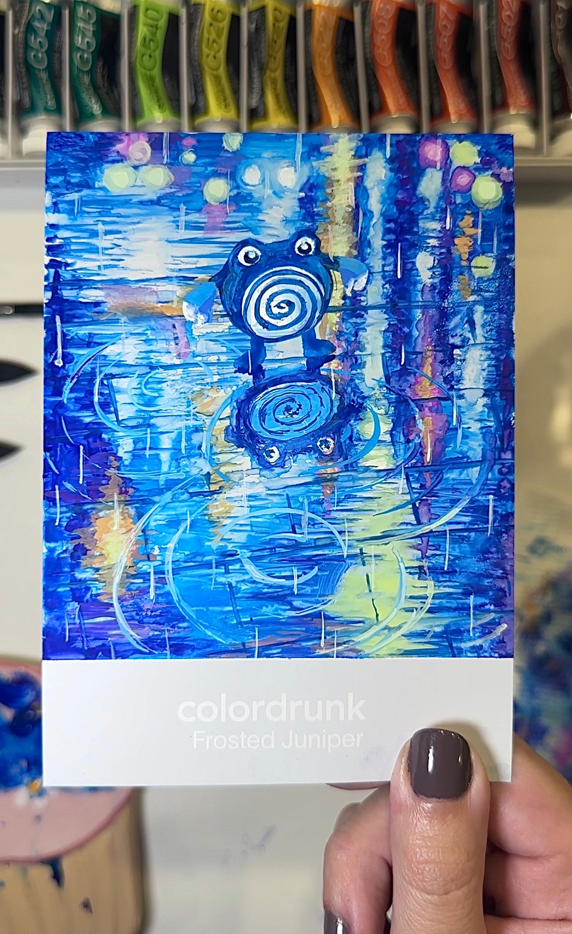 Coloured Card in Gouache (choose one!)