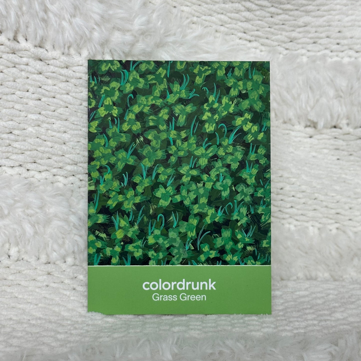 Coloured Card in Gouache (choose one!)