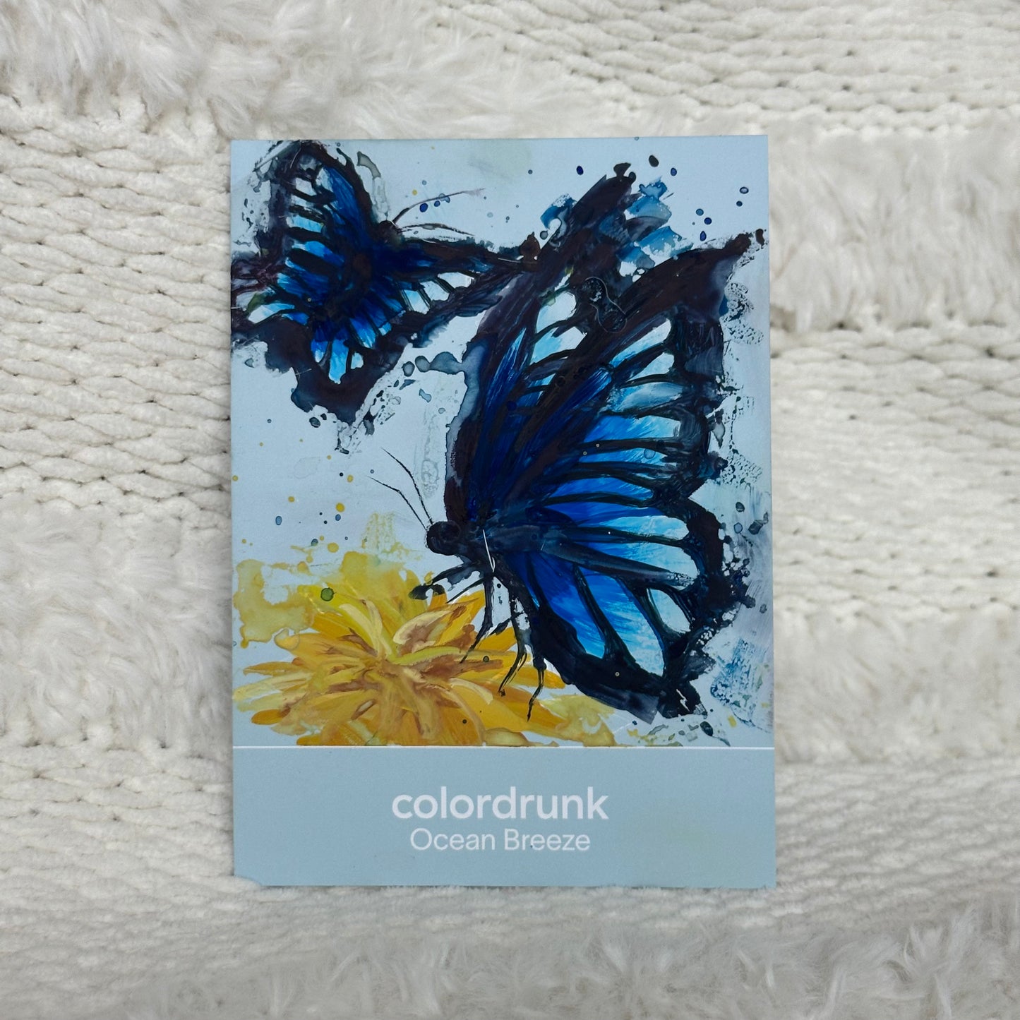 Coloured Card in Gouache (choose one!)