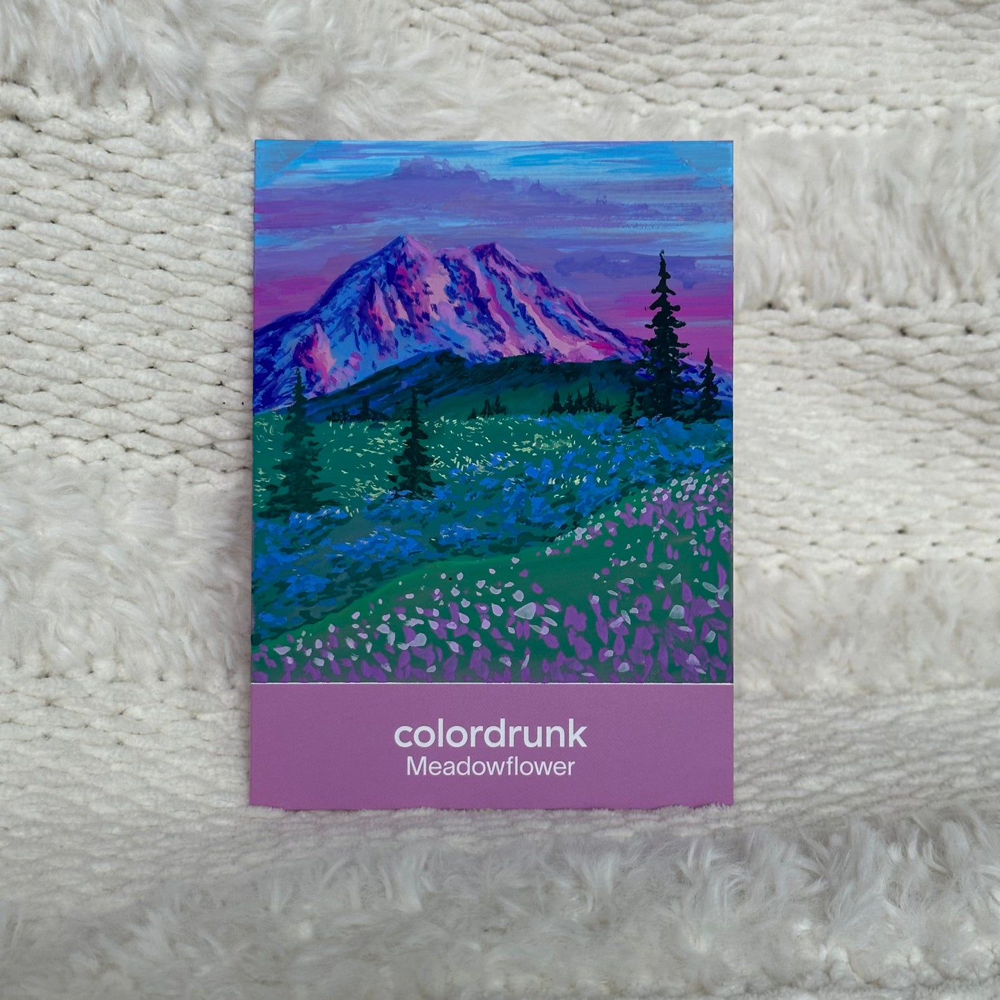 Coloured Card in Gouache (choose one!)