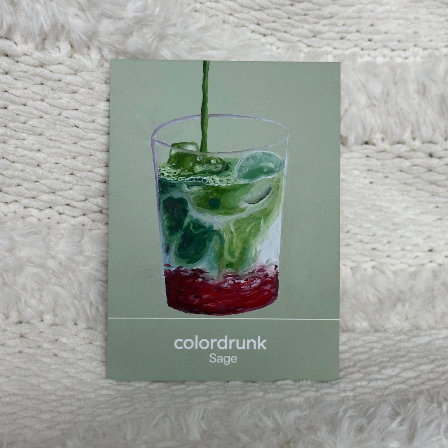 Coloured Card in Gouache (choose one!)