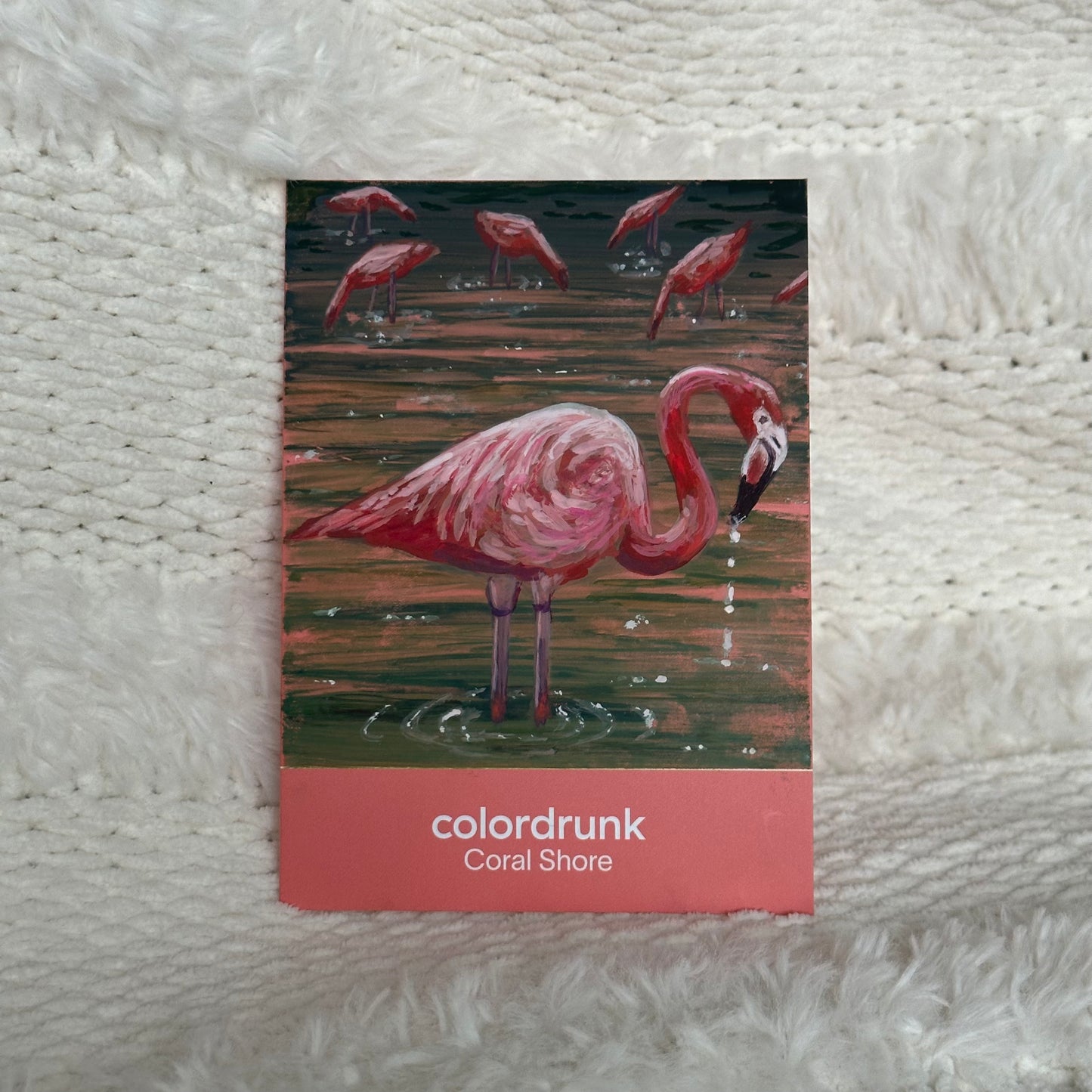 Coloured Card in Gouache (choose one!)