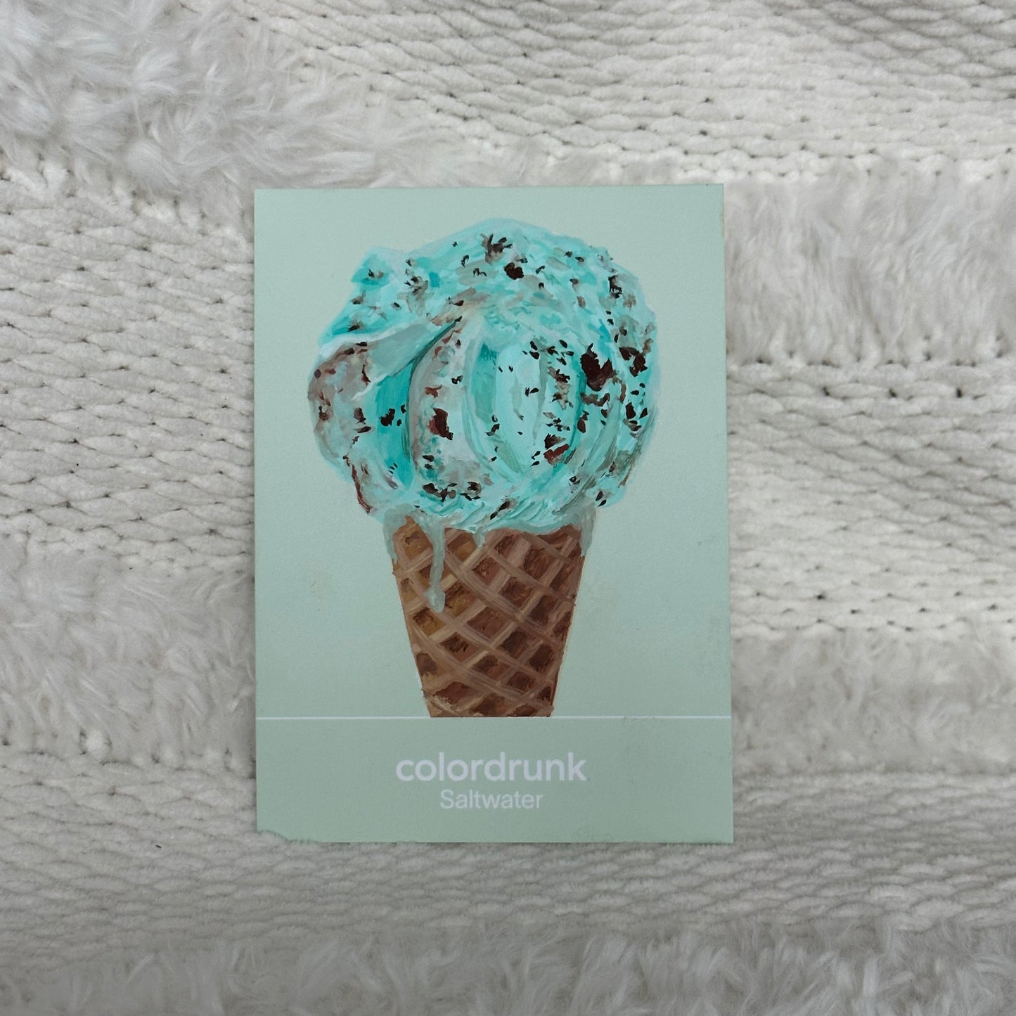 Coloured Card in Gouache (choose one!)