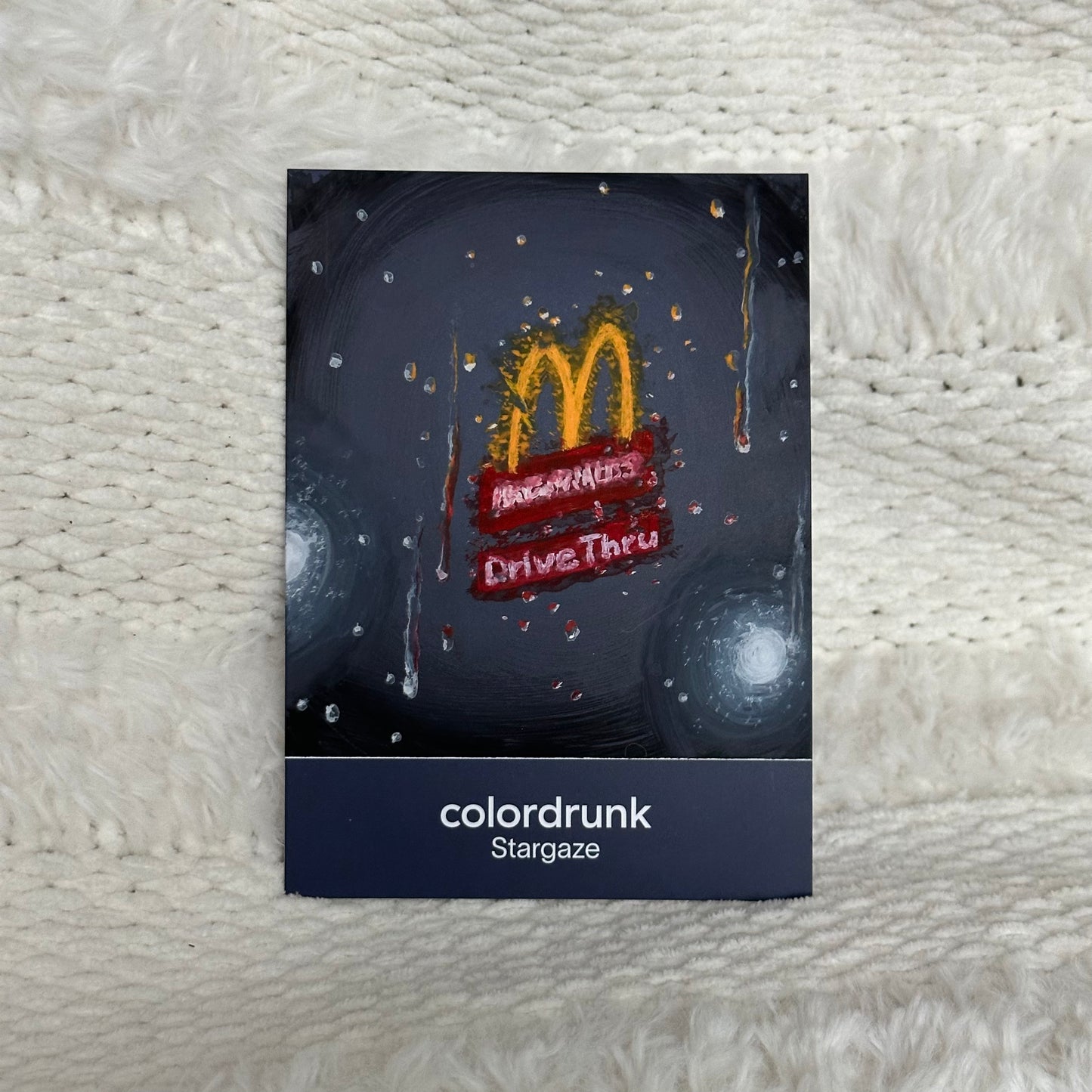 Coloured Card in Gouache (choose one!)