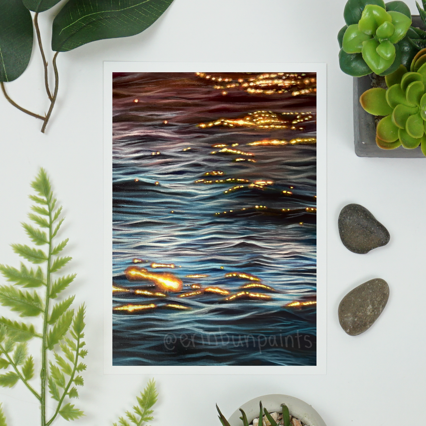 Water Sparkle Art Print