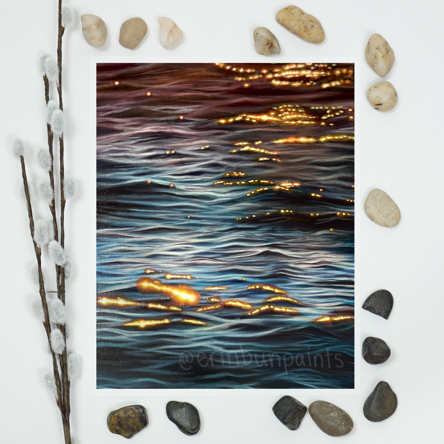 Water Sparkle Art Print