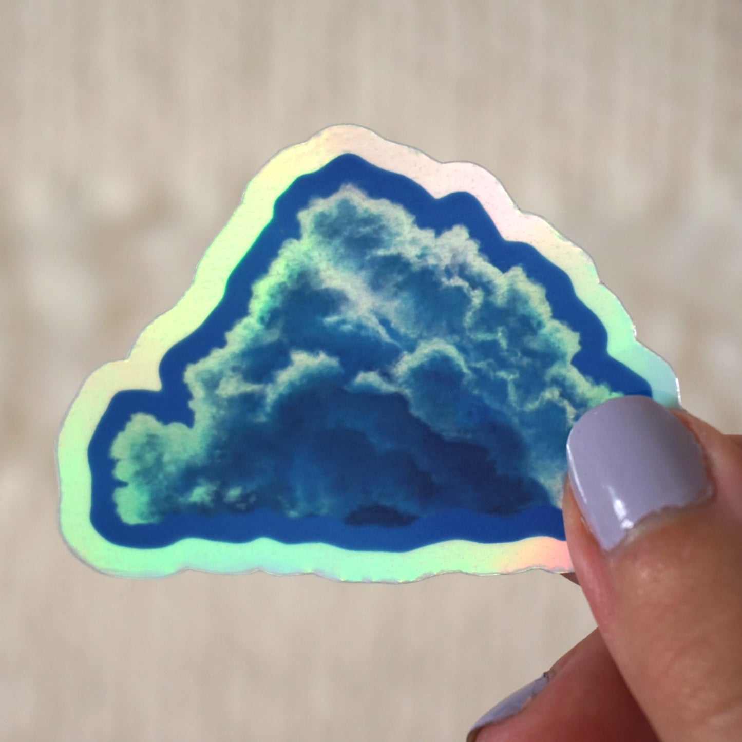 Phthalo Dream Clouud Sticker