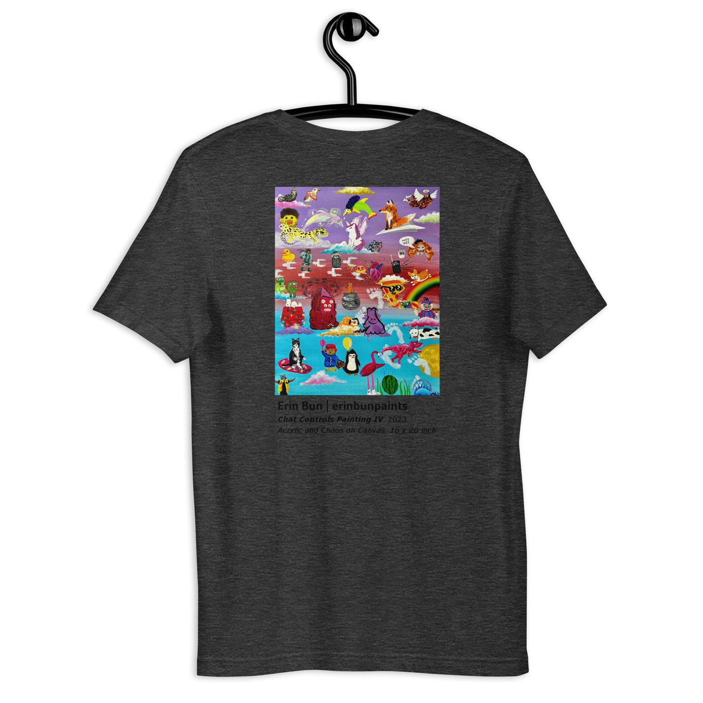 Chat Controls Painting 2023 T-Shirt