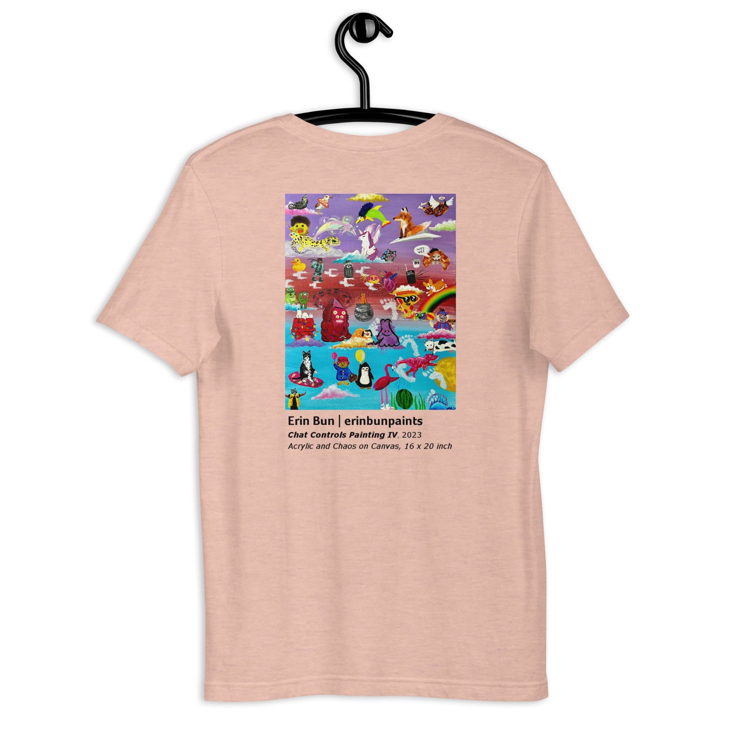 Chat Controls Painting 2023 T-Shirt