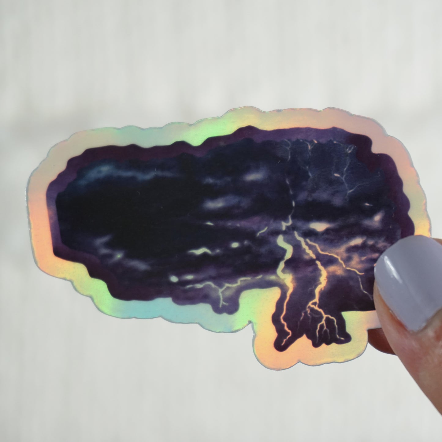 Violet Dream Cloud Sticker