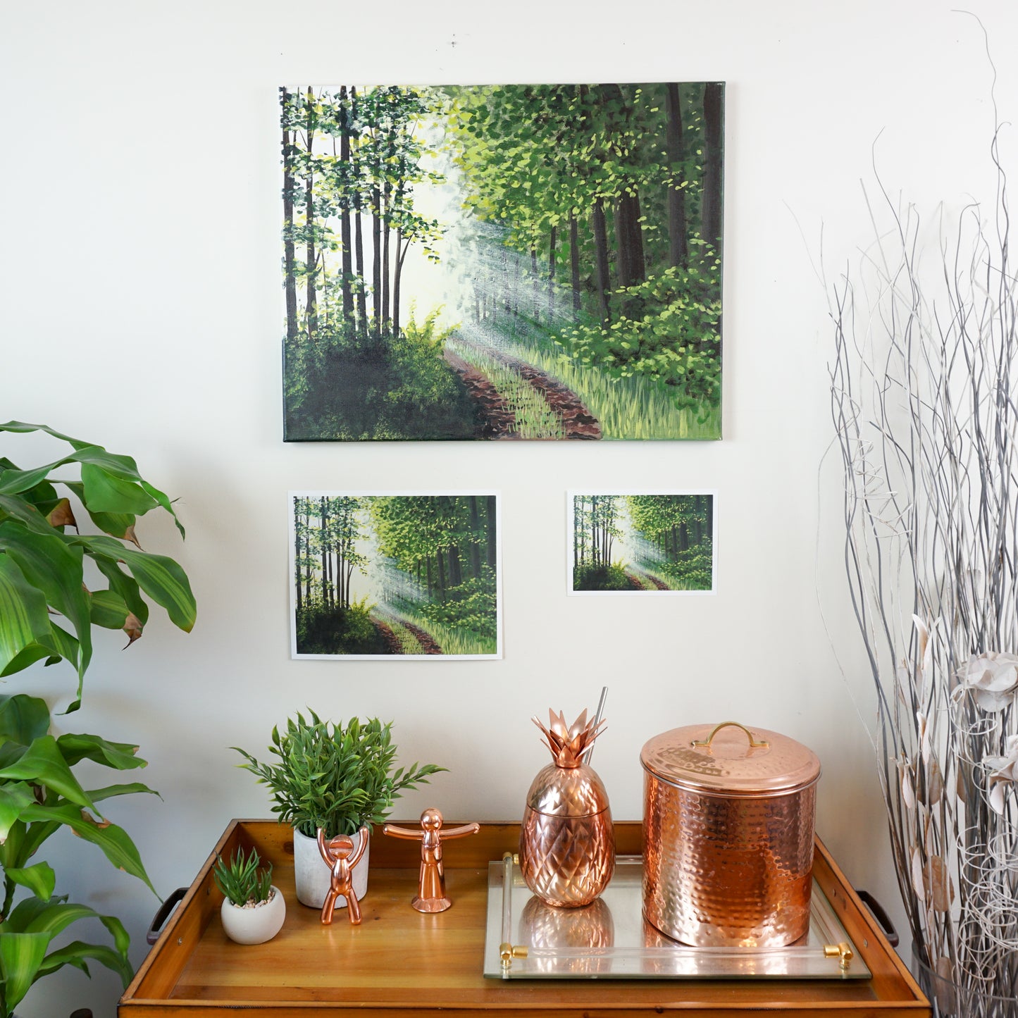 Kirby at Home Art Print