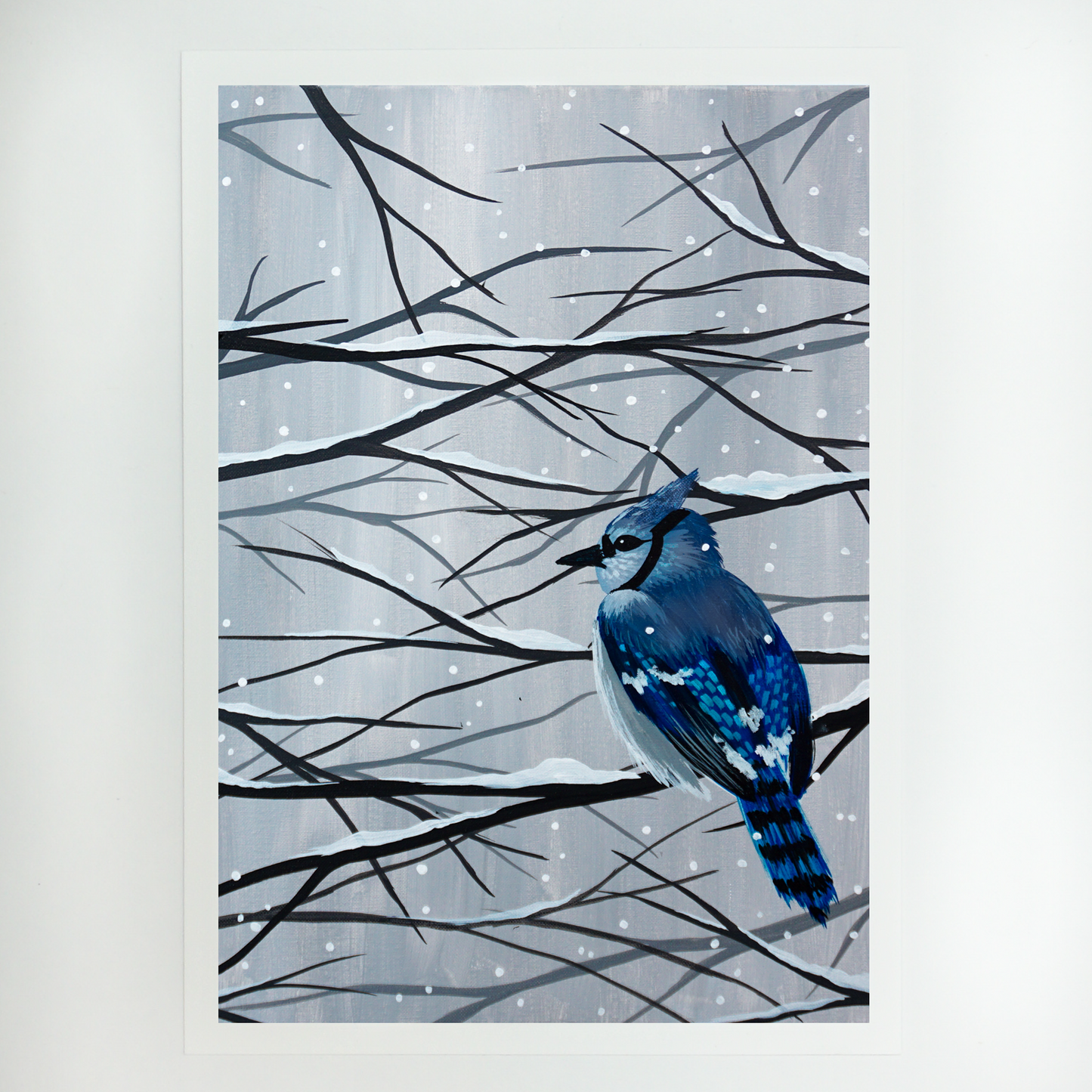 Winter Blues Art Print