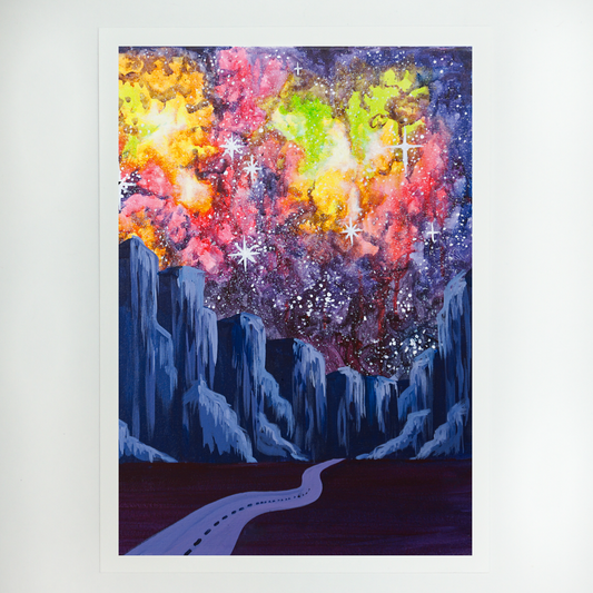 Galaxy Getaway Art Print