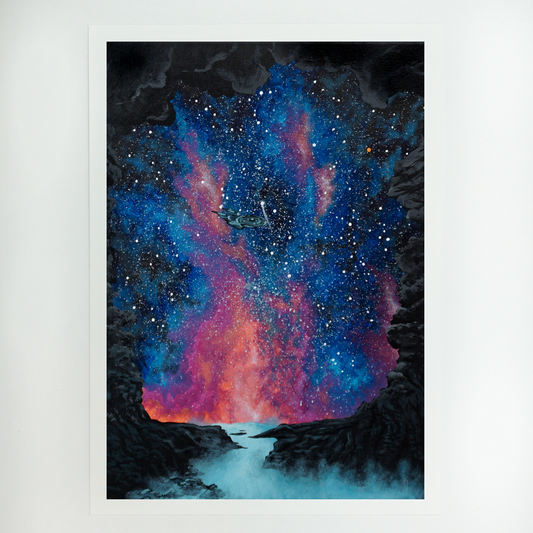 Somewhere Out There Art Print