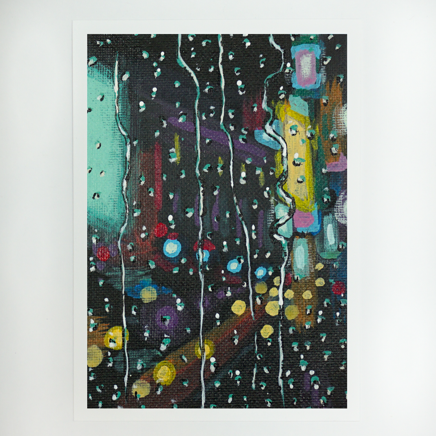 Rainy Street Art Print