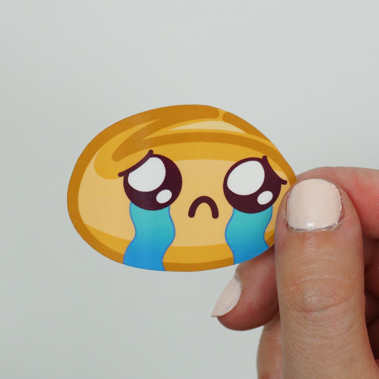 Crying Bun Sticker