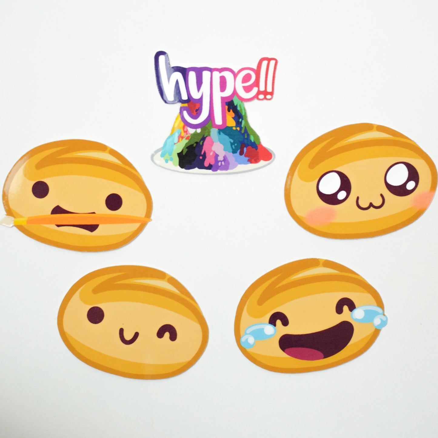 'Vibe' Sticker Five Pack